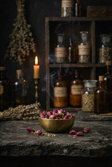 Rose Buds Dried Flower | Ritual Herb | Botanical Rose Petals | Spiritual Bath Herbs | Rosa