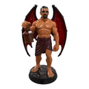 Exu Morcego -4-7 Spirit Figure – Hand-Painted Resin Art – Unique Altar Decor – Miami Handmade