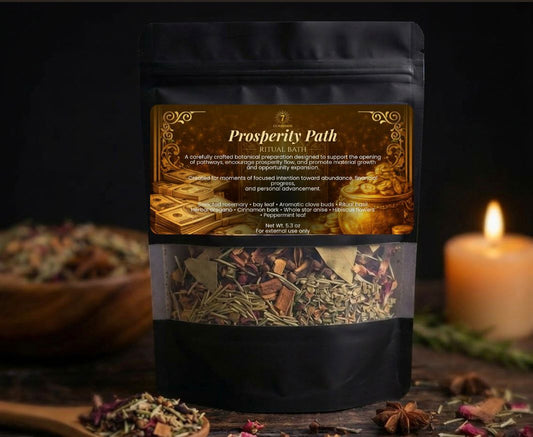 Prosperity Ritual Bath for abundance, money attraction, luck rituals and spiritual cleansing.
