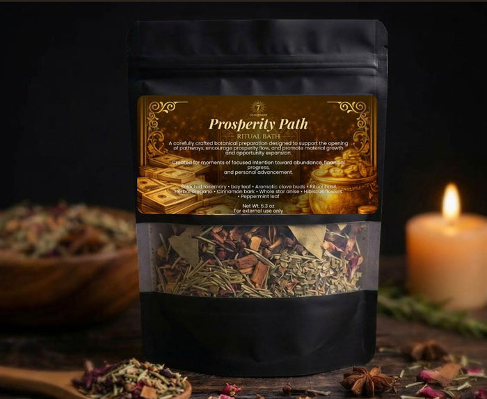 Prosperity Ritual Bath for abundance, money attraction, luck rituals and spiritual cleansing.