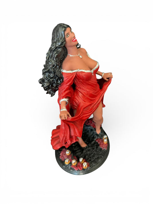 Pomba Gira  9.5 inches (24–25 cm) Spiritual Art, Sacred Feminine Decor